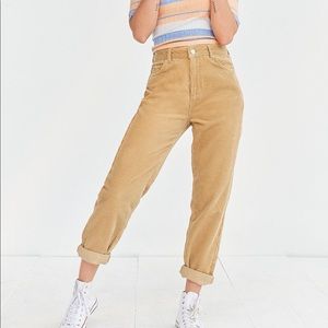 Urban Outfitters BDG Color Corduroy Mom Pant